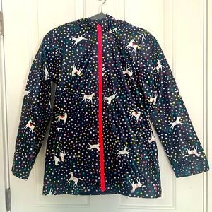 Joules Unicorn Raincoat size 12
